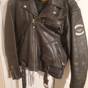 Harley-Davidson Black Leather Jacket